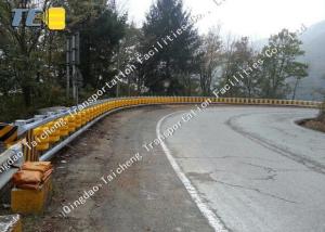 Quality Durable Highway Metal Guardrails Q235 Hot Dip Galvanizing Metal Material wholesale