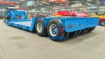 60t New Dropdeck Lowboy Semi Trailer Heavy Equipment Carrier Truck