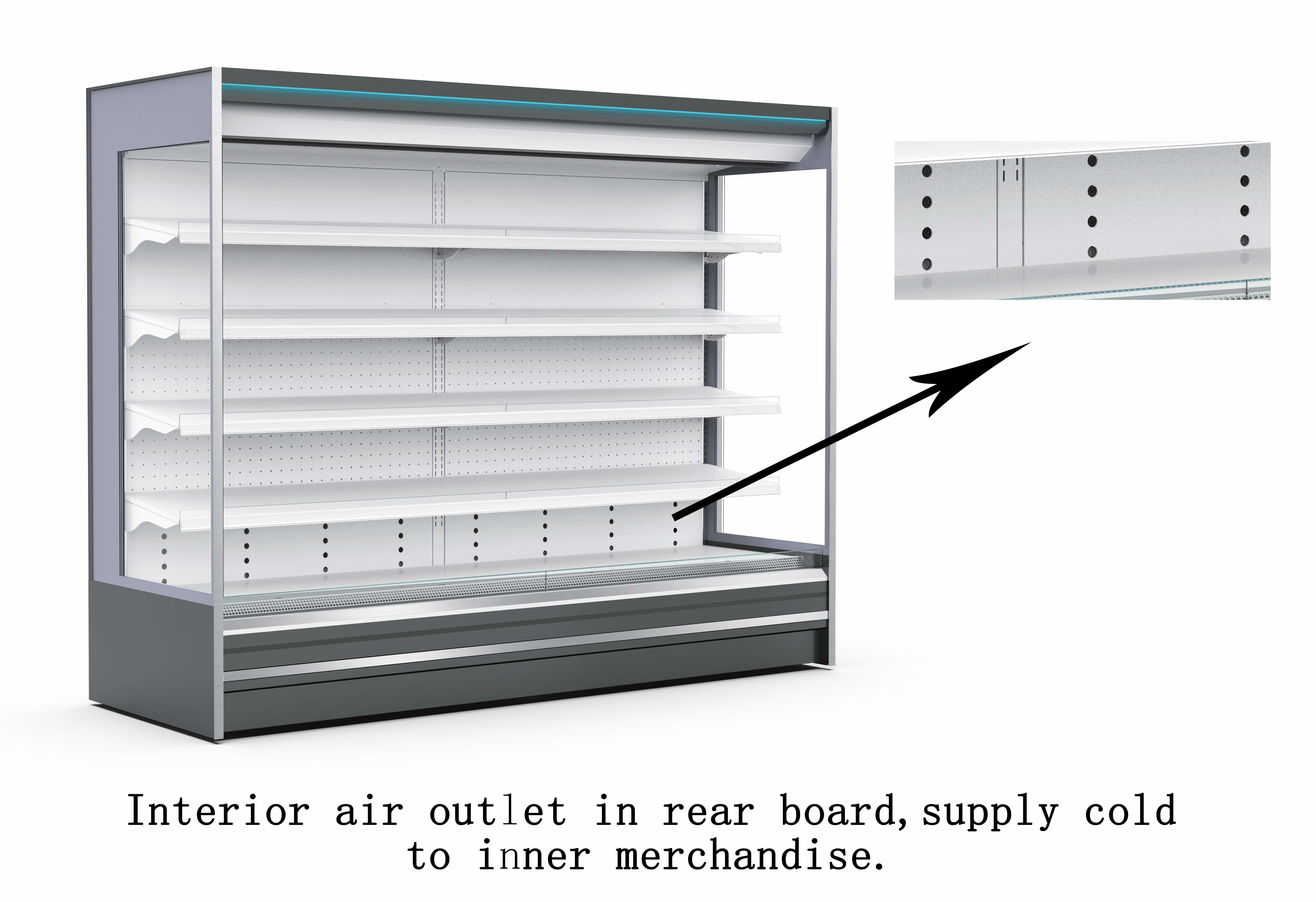 LED Multideck Open Chiller