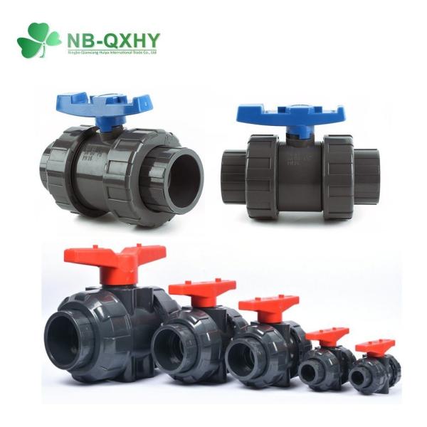 Indonesia PVC/UPVC Industrial Union Valve with EPDM Seals and ANSI Flexible Ball