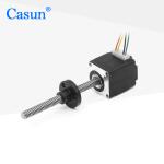 Casun Nema8 Hybrid Lead Screw Stepper Motor Tr4x2 Black Color