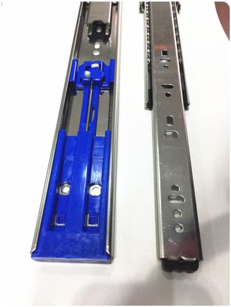 4503SC Soft Close Travel Of 52mm Ball Bearing Drawer Slides 45 Kgs 100lb Load