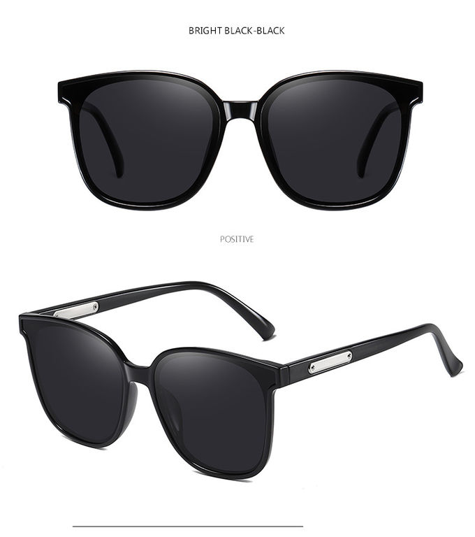 Diamond Studded Night Driving Glasses Anti Glare Polarized Outdoor Fashion Sunglasses