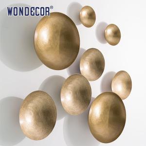 Quality Customized Geometry Metal Wall Art Sculpture Round Bowl Heavy Weight wholesale