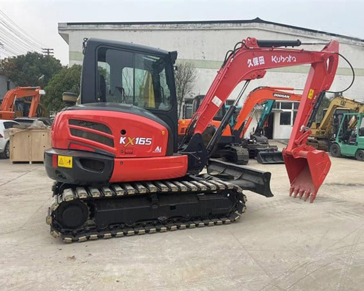 Used Kubota 165 KX165-5 6 Ton Mini Excavator Secondhand Digger