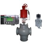 China DN200 Control Valve With Masoneilan SVI3-21111112 Valve Positioner 78-40