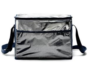 Quality Colored Aluminum Foil Thermal Lunch Tote Bags Reusable For Men Wowen Children wholesale