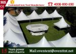 Guangzhou luxury event 5x5m aluminum pagoda tents for party event