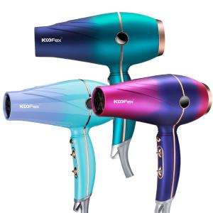Quality Gradient Color Household Hair Dryer 2000 Watt Frizz Proof Ultralight wholesale