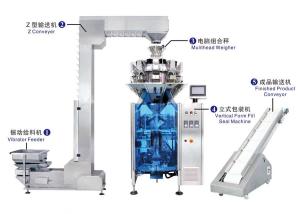 Quality Automatic food pouch,sachet,zipper bags packing machine is equipped with weigher wholesale
