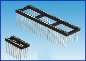 Quality 2.54mm pitch IC Socket tin plated connector wholesale