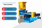 Small Automatic Large Capacity Corn Rice Wheat Grain Snack Extruder Puffing