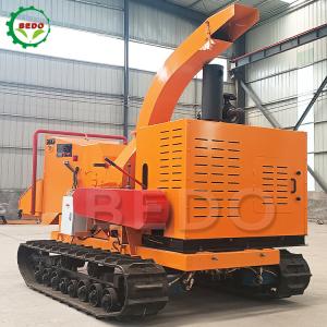 Quality Crawler Wood Branch Wood Chipper Shredder Machine Diesel Engine 102HP wholesale