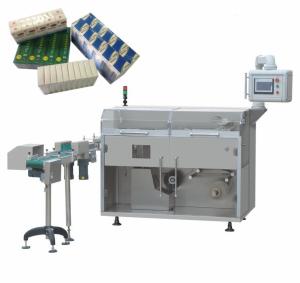 Quality 110v Cellophane Film Packaging Machine Three Dimensional Overwrapping Machine wholesale