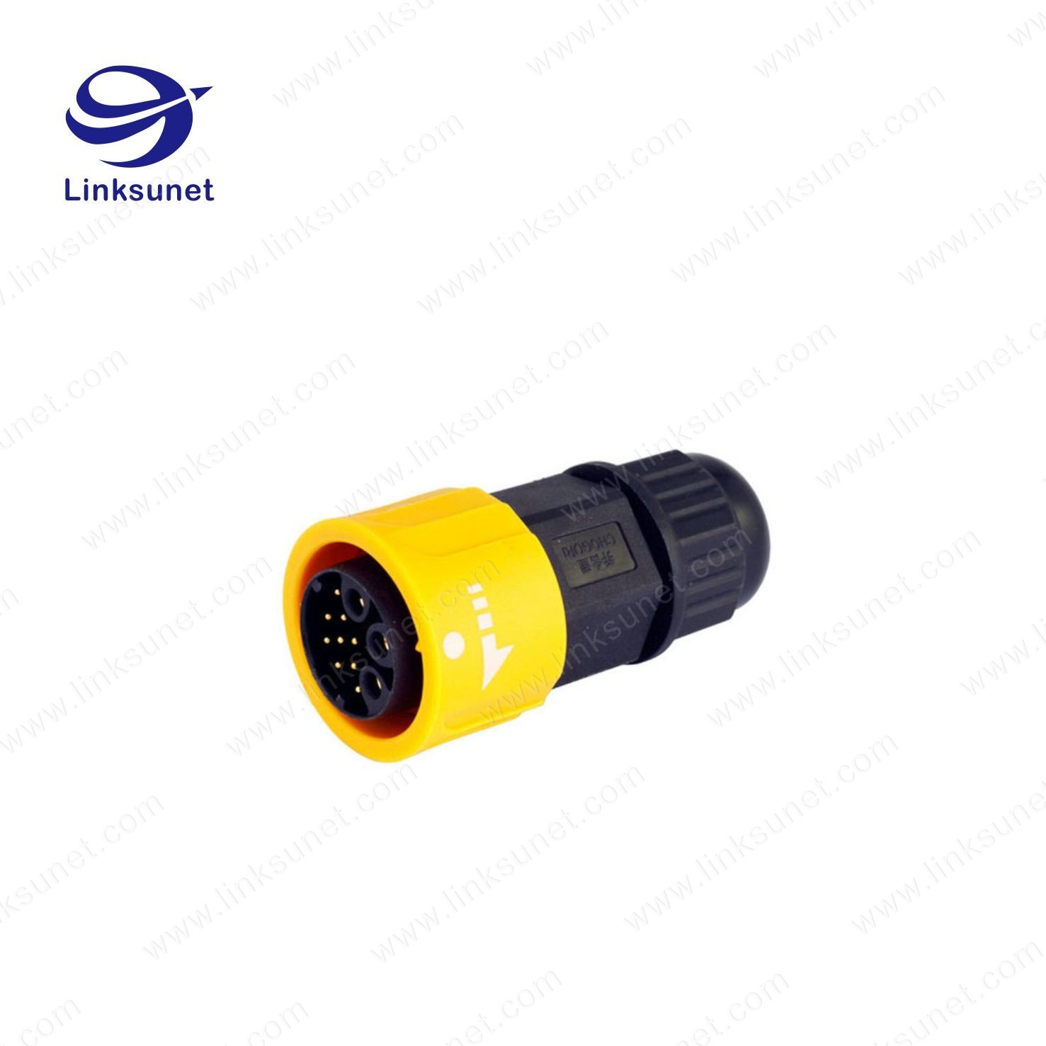 Waterproof USB 2.0 4P Injector Wiring Harness High Flex Cable Connector For Marine