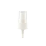 White Striped Plastic 24/410 Face Cream Pump Bottle With A Cover Dispensing Pump