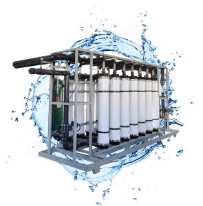 Quality 60TPH Carbon Steel UF Membrane Water Purifier With Ultrafiltration System wholesale
