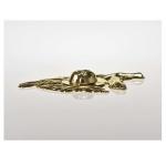 Plastic Coffin Accessories Decoration High Durability F01 In Gold Color