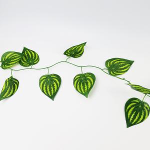 Quality Hanging Greenery Artificial Ivy Vines Fabric 12 Strands Garland For Wedding Decoration wholesale