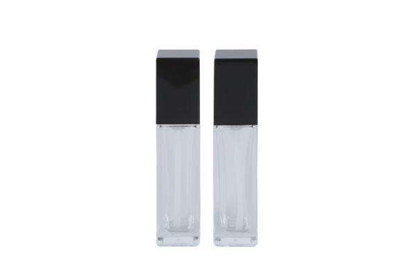 30ml Empty Square Glass Bottle+Pp Pump Foundation Bottle Skin Care Serum Bottle