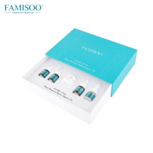 Quality 5pcs Permanent Makeup Kit , 3D Eyebrow / Tattoo Ink Sets Liquid 10ml/Bottle wholesale