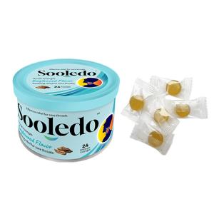 Quality Iron Tin Box Throat Lozenges Eaglewood Flavor With Candy Shape wholesale