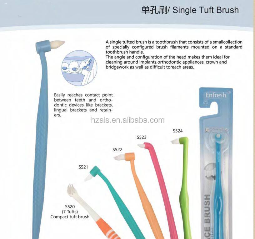 Oral Care Ortho Floss Picks with MFDS Safety Standard and Flass/Floss Sticks