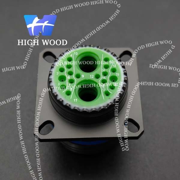 MIL-DTL-38999 Series Ⅰ，Ⅱ，and Ⅲ Connectors, D3899920WE20SN. D38999 Series Ⅲ