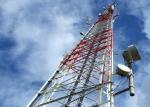 Communication Tubular Steel Tower 470 - 630 Mpa Tension Strength ASTM Standard