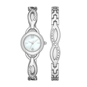 Quality 14mm Alloy Quartz Watch Luxury OEM Silver Crystal Watch Bracelet For Ladies wholesale