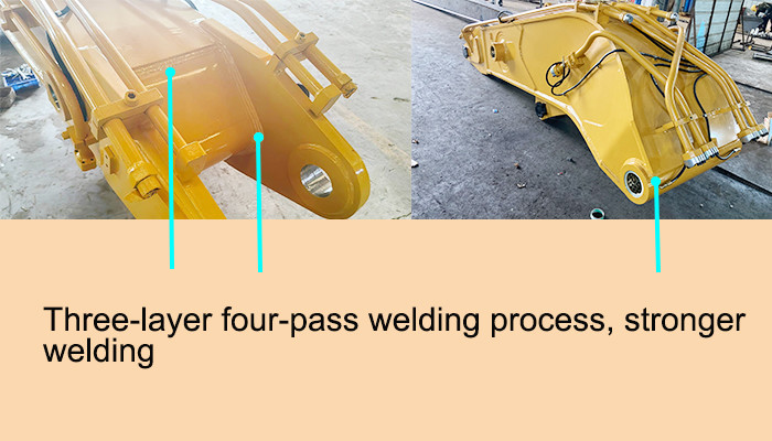 Excavator Tunnel Arm Oil Cylinder Enlarged Cylinder for cat hitachi komatsu