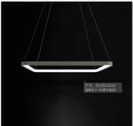 LED Hanging Lightings Classic Modern Simple 76w White Or Black Color