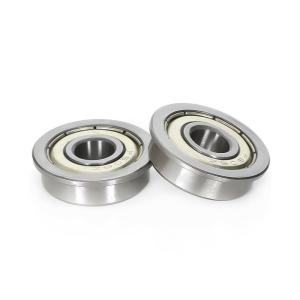 Quality MF128ZZ MF128-2Z Flanged Miniature Ball Bearing 8mm MR128ZZ MR128-2Z Miniature Flange Deep groove Ball Bearing wholesale
