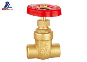 China PTFE Welded Gate Valve ISO14001 Brass Flanged Gate Valve on sale