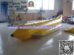 Fire resistance Yellow Banana Fishing Boats For Commercial Rental