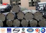 Transmission Line Steel Tubular Pole Galvanized 132kv 16m 14m 12m