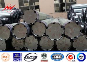 Quality 80ft 90ft Steel Electric Pole For Transmission Line Project wholesale