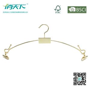 Quality Betterall Vaulted Chrome Metal Hanger with Skid-proof Clips wholesale