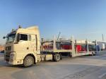 2 Axle Car Trailer Carrier Car Transport Semi-Trailer for Customizable Double