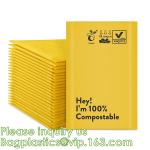 Padded Envelopes, 100% Recycled Biodegradable Kraft Paper Fibers Cushioning