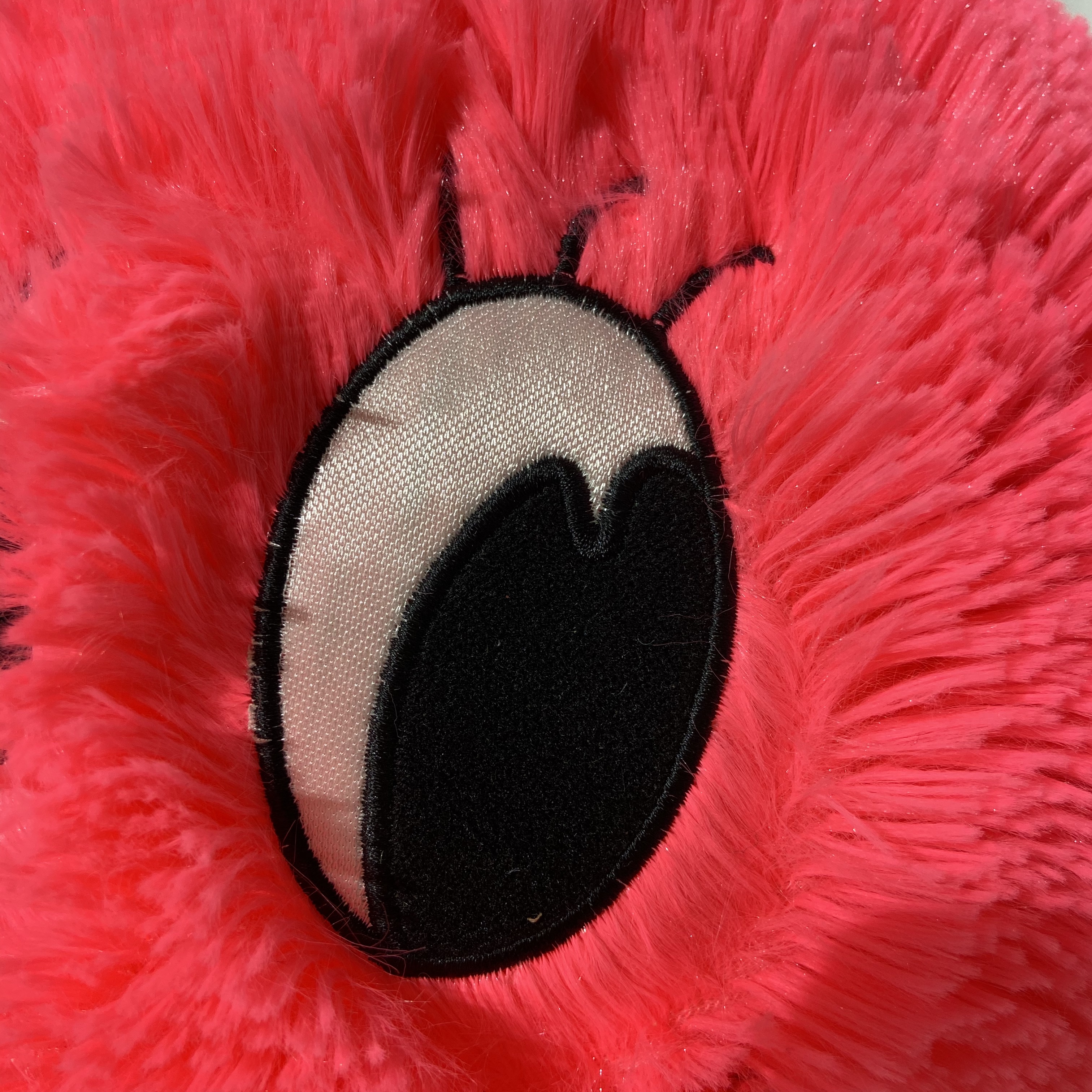 Diameter 9'' Small Kids Plush Toy with Inflatable Fabric Furry Fluffy Balls and Pump