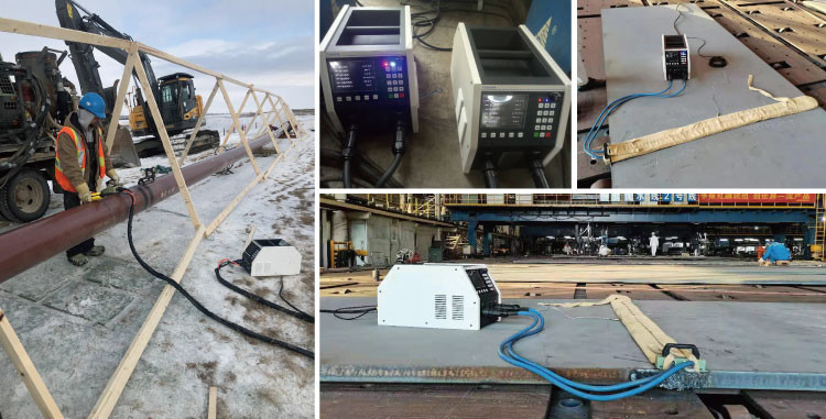 Infrared Sensor or Thermcouple Temperature Control PWHT Machine 18KW Output Power