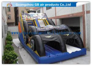 Quality Funny Bat Backyard Water Slide Inflatable , Bounce House Water Slide For Kids wholesale