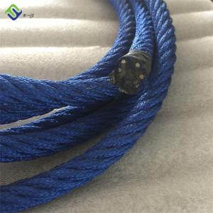 Quality SGS Approved 16mm Playground Wire Rope 6 Strand Combination Wire Core Rope wholesale