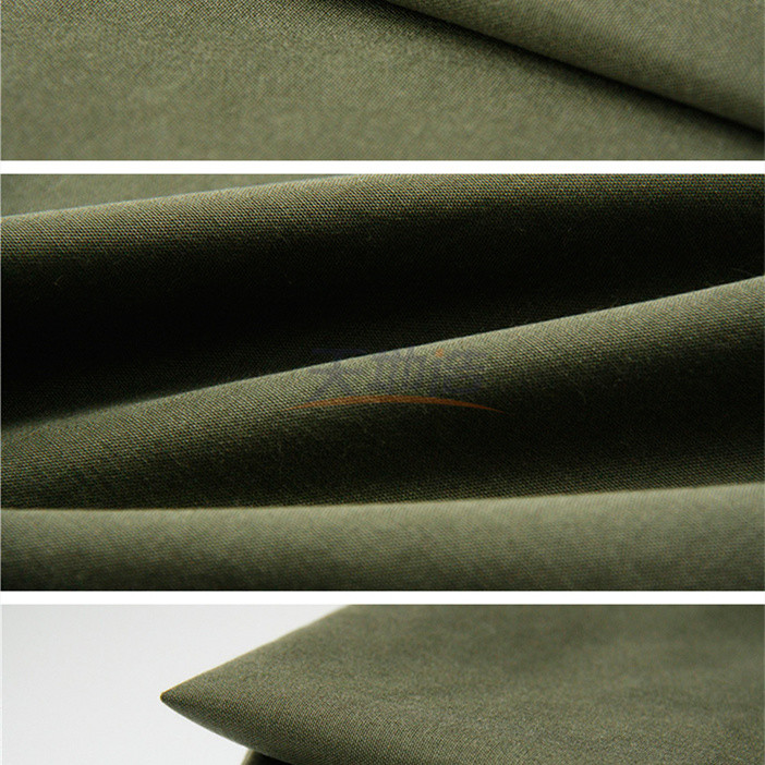 3A Blended Meta Aramid Fabric 180gsm Green For Protective Clothing