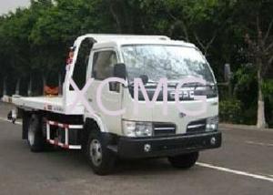 Quality Durable 6 Tons Wrecker Tow Truck , Flatbed Breakdown Recovery Truck For Rescue Conditions wholesale