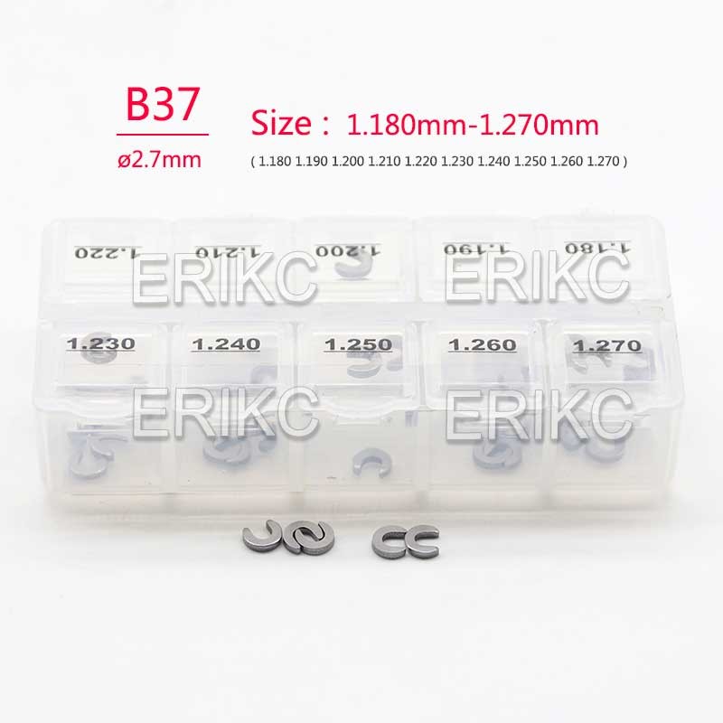 Common Rail Injectors Shim Washer Kit B37 Adjust Injection Nozzle Valve Brake Pad Shim