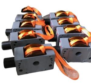 Quality DRS 125mm To 400mm Traveling Wheel Block With Drive Geared Motor wholesale