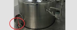 Quality 500L 304 SUS Stainless Steel Mixing Tanks For Liquid / Medicine wholesale