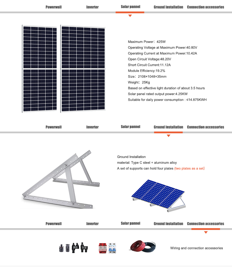 5kw 10kw 15kw Solar Energy System Home Hybrid Solar Power System Complete Kit Shenzhen